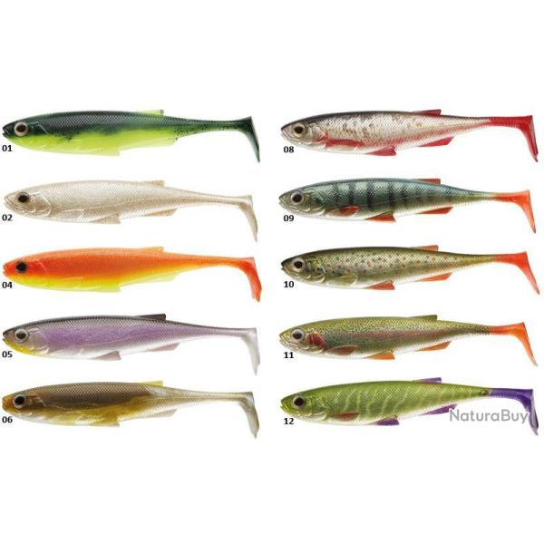 DUCKFIN LIVESHAD lot de 2 20cm UV pearl