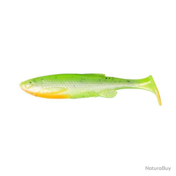 Fat Minnow Fluo Green Silver 13 cm