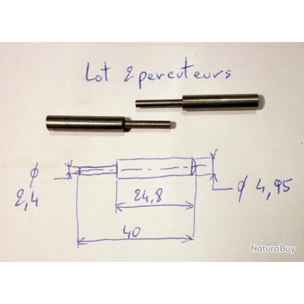 lot 2 Percuteurs bruts � fini (Rep PER3)