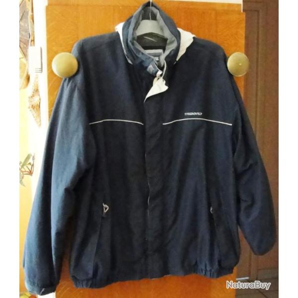 Veste  doubl�e polaire + capuche-col