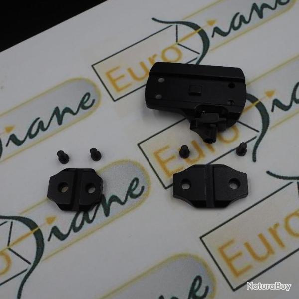 Montage avec bases weaver avec adaptateur pour Aimpoint Micro H 1-2 pour express superpos� Chapuis