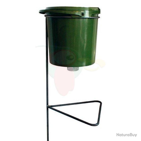 Seau agrainoir 5 litres avec grille