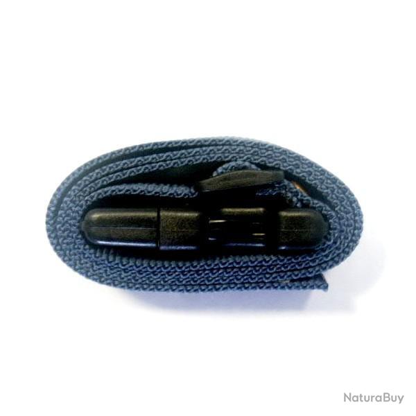 Sangle nylon bleue - Largeur 25 mm - Longueur 76 cm