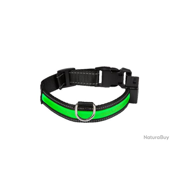 EYENIMAL Light Collar USB Rechargeable Vert M