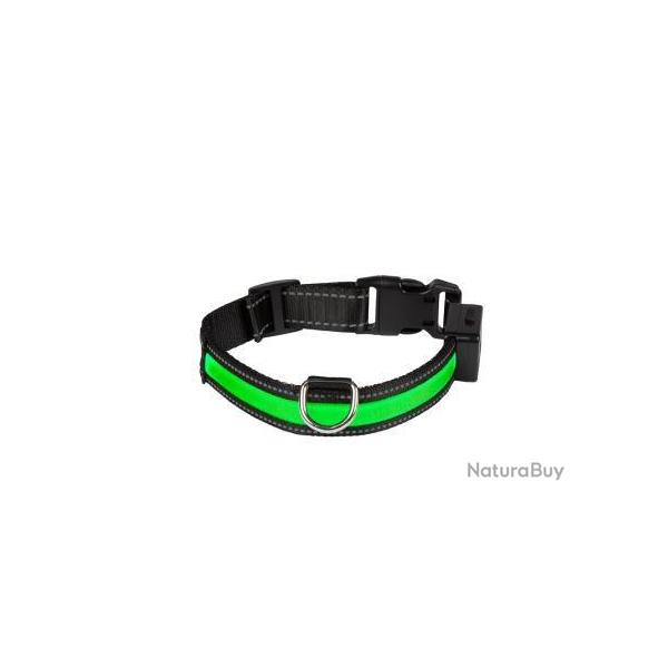 EYENIMAL Light Collar USB Rechargeable Vert S