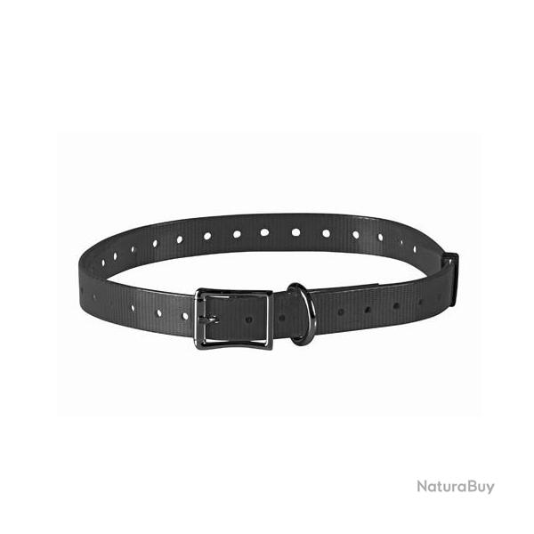 Sangle polyurthane - Largeur 18,5 mm Canicalm Smart 68 cm Noir