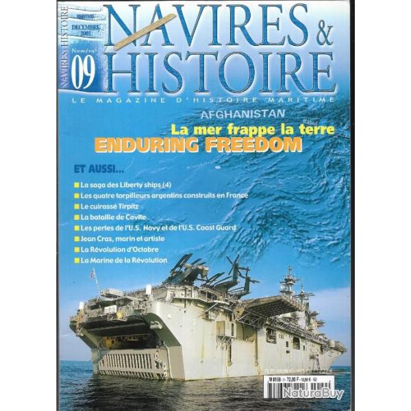 navires et histoire n 09, saga liberty ships, le tirpitz, r�volution d'octobre , bataille de cavite