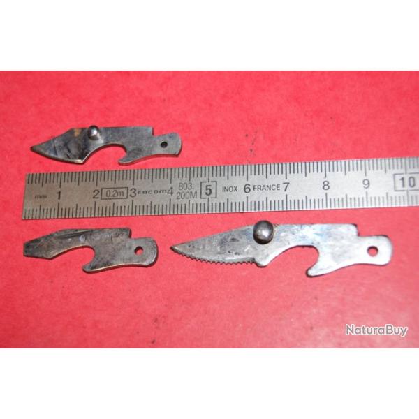 lot de 3 tournevis / ouvre boite / decapsuleur couteaux -  (d9h63/4/5)