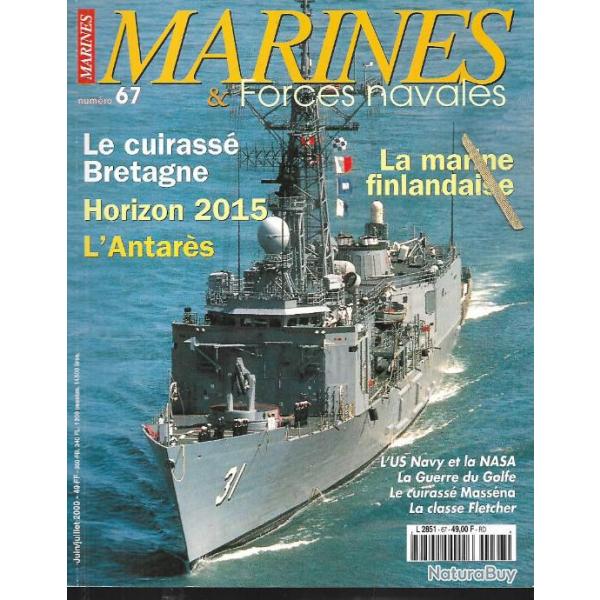 marines et forces navales n 67, le cuirass� bretagne, massena, marine finlandaise  marines �ditions.