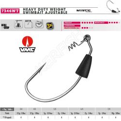 HAMECON TEXAN HEAVY DUTY WEIGHT SWIMBAIT AJUSTABLE VMC 3.5 g 4/0