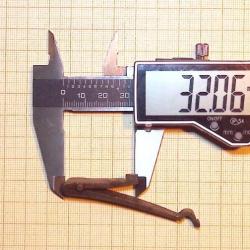 Ressort de platine gauche - Silex -Percussion ou autre     pr&eacute; 1890 17 Pistolets  N&deg;42  L.64.29