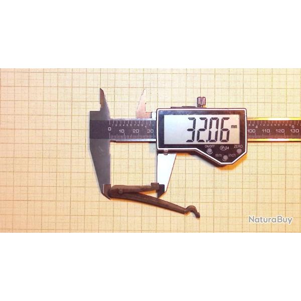 Ressort de platine gauche - Silex -Percussion ou autre     pr� 1890 17 Pistolets  N�42  L.64.29