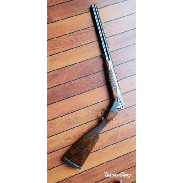 Superbe B25 BROWNING superpos� cal : 12 - canon 70- crosse Anglaise- bois superbe �tat irr�prochable