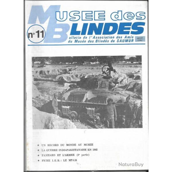 bulletin de l'association des amis du mus�e des blind�s de saumur n 11 � 19 , chars,tanks, panzer