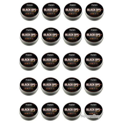 500 Plombs 4.5 Mm Black Ops Soul Tête Pointue, Pour Carabine - Paquet De 12 Boîtes