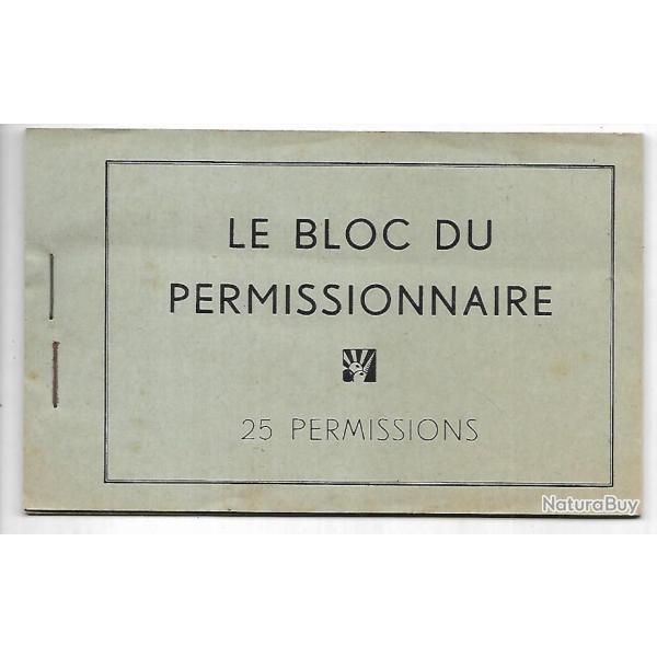 le bloc du permissionnaire 25 permissions , p�riode post ww 2 ou indo-alg�rie ?