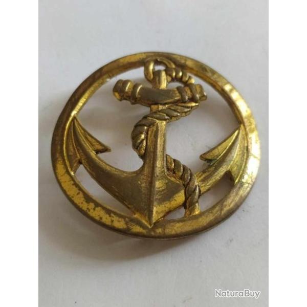 INSIGNE DE BERET TROUPE DE MARINE TDM INDOCHINE  ALGERIE INSIGNE MILITAIRE DRAGO RUE DE ROMAINVILLE