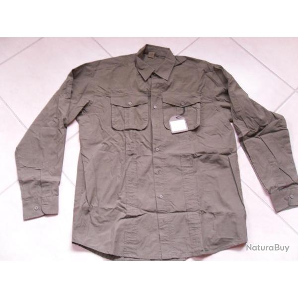 CHEMISE DE SAFARI SEELAND KAROO MARRON