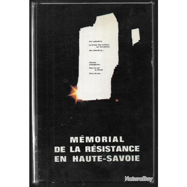 m�morial de la r�sistance en haute-savoie , d�dicac� par 3 survivants des gli�res