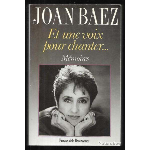 joan baez et une voix pour chanter ...m�moires