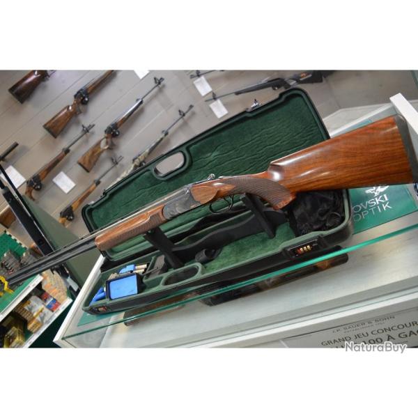 FUSIL PARCOURS DE CHASSE RIZZINI SPORTING PREMIER CALIBRE 20/76 CANON DE 76 CM D'OCCASION