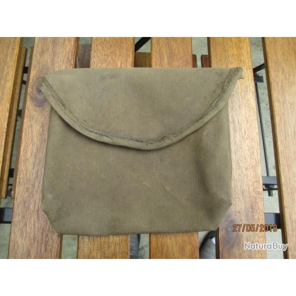 pochette housse Gamelle CANVAS TOOL KIT POUR FER A CHEVAUX US WW2 MODEL 1921 HORSE SHOERS CAVALERIE