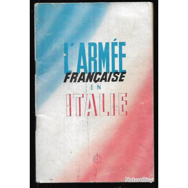 l'arm�e fran�aise en italie publication 1945
