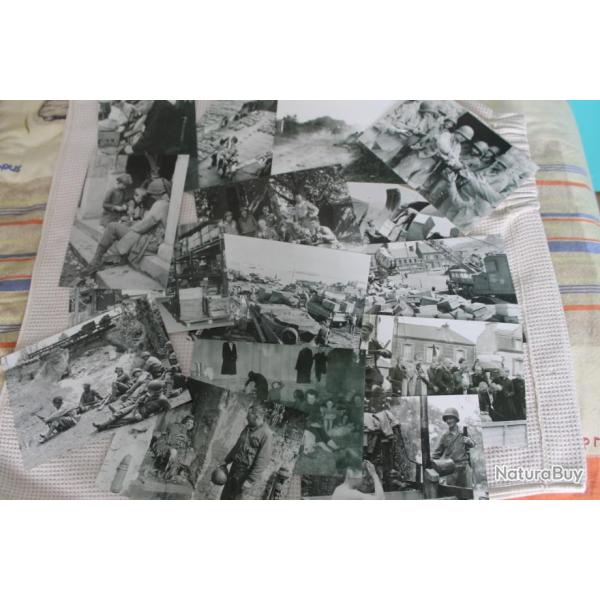 Lot 15  reproductions photos arme amricaine manche t 44