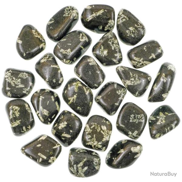 Pierres roul�es porphyre grec - 2.5 � 3 cm - Lot de 4