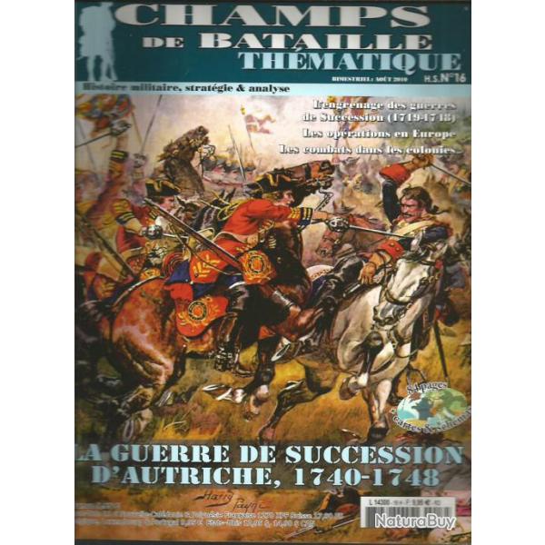 champs de bataille th�matique H.S. n�18, la guerre de sept ans  , duel franco anglais sur mer