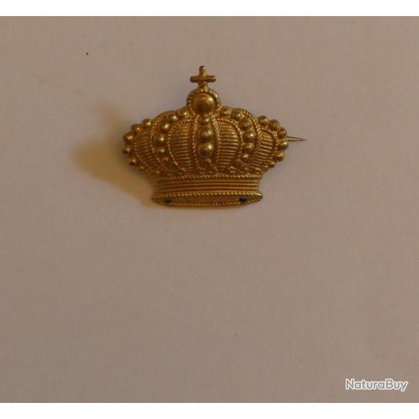 BROCHE COURONNE SUEDOISE