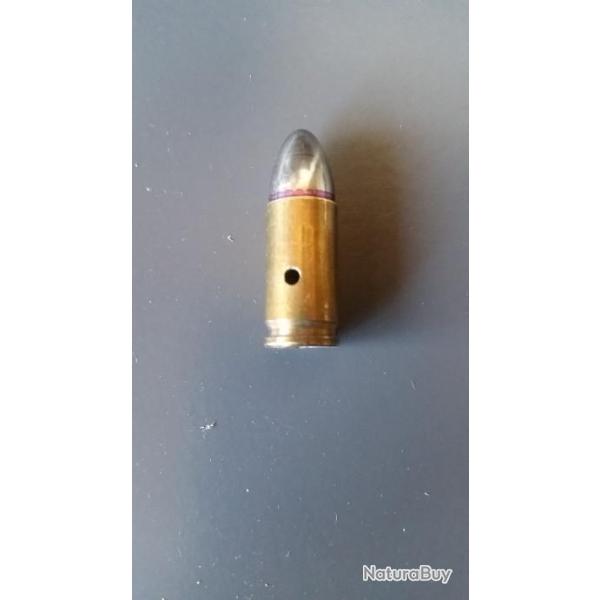 Une cartouche 9 para neutralise