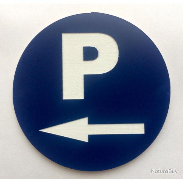 panneau PARKING + fl�che � gauche � 200 mm