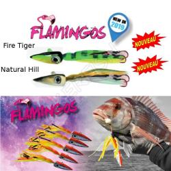 LEURRE BABY FLAMINGOS MULTI ESPECES SPARIDES KLM 7 g Fire Tiger