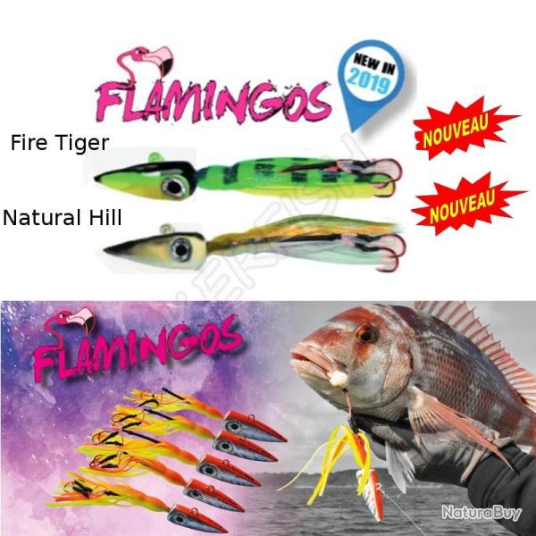 LEURRE BABY FLAMINGOS MULTI ESPECES SPARIDES KLM 7 g Fire Tiger