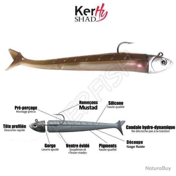 KERHY SHAD KLM Natural 16 cm / 65 g