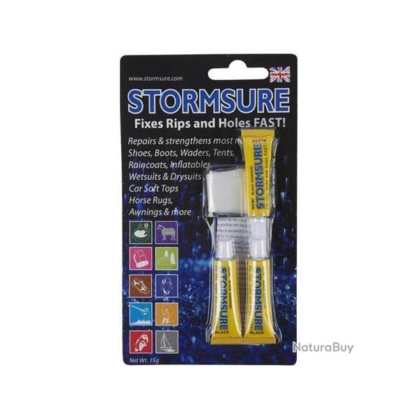 COLLE STORMSURE NOIRE 5G X3 CANNELLE