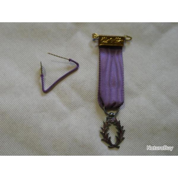 MEDAILLE MINIATURE "PALMES ACADEMIQUES"