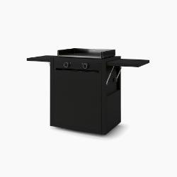 CHARIOT PLANCHA FORGE ADOUR MODERN FERME ACIER PEINT Plancha Modern 60