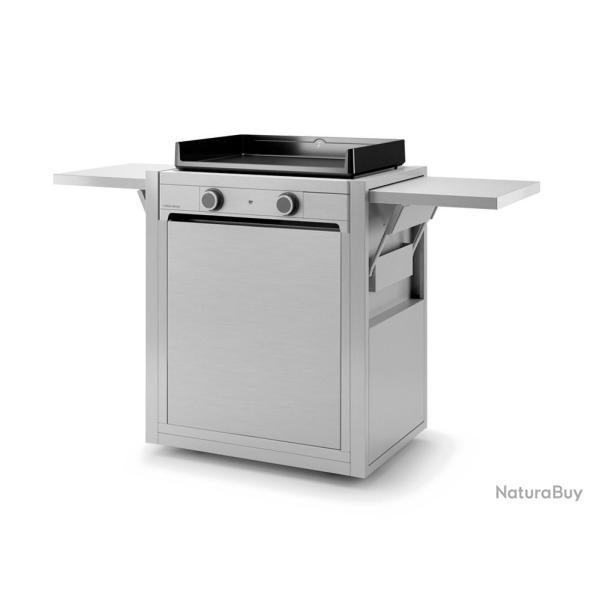 CHARIOT PLANCHA FORGE ADOUR MODERN FERME INOX Plancha Modern 60