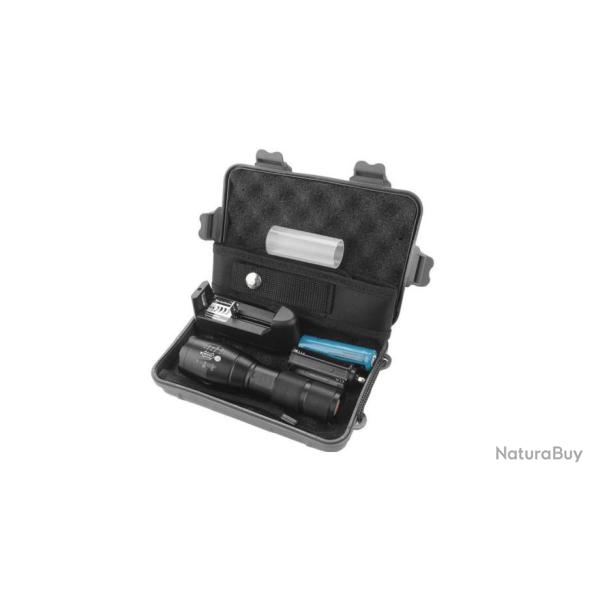 LAMPE MILITAIRE AVEC COFFRET D'ACCESSOIRES -i