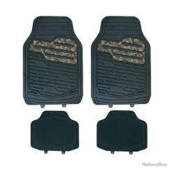 Jeu de 4 tapis de sol Miami Roc import