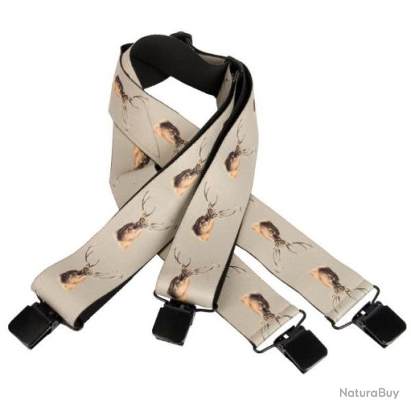 Bretelles Somlys  motif - Cerf