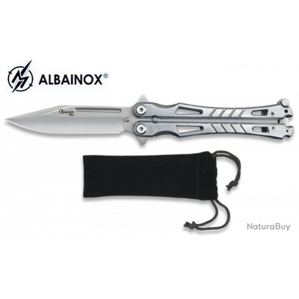 Couteau PAPILLON Tactique Chrome Elegance lame de 9.6 cm