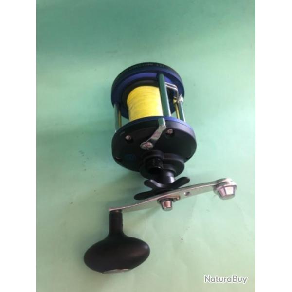 1 moulinet tra�ne Zebco saltfisher trolling LF30 AVEC TRESSE. PROMO p�che SILURE