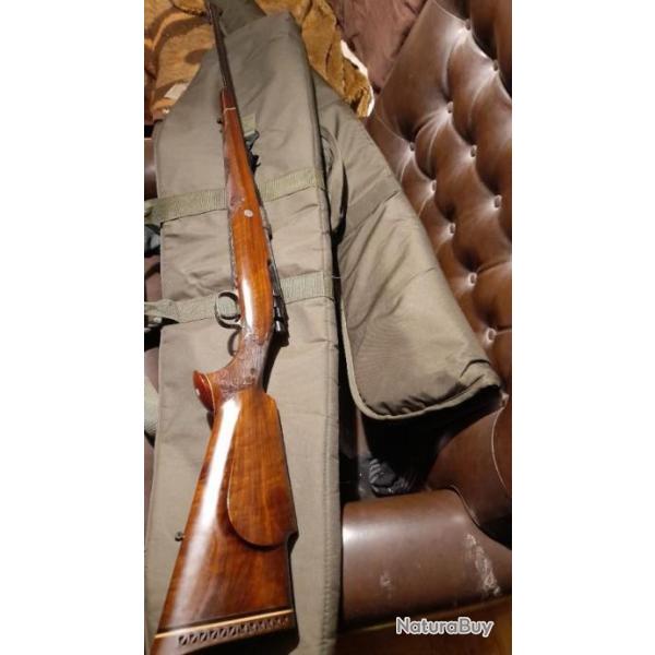 MAGNIFIQUE CARABINE HENRI DUMOULIN  DIANE 7 X 64   NEUVE gravure FOND CREUX  bois sculpt�s  usine