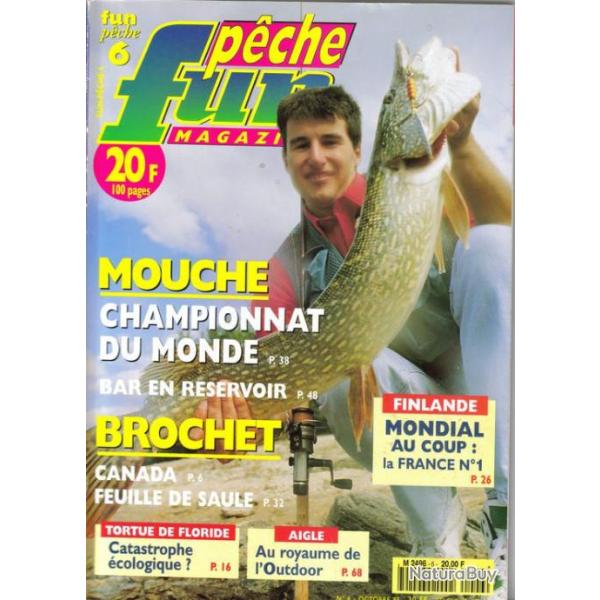 Fun P�CHE n� 6 octobre 1995 - TORTUES DE FLORIDE, INVASION?