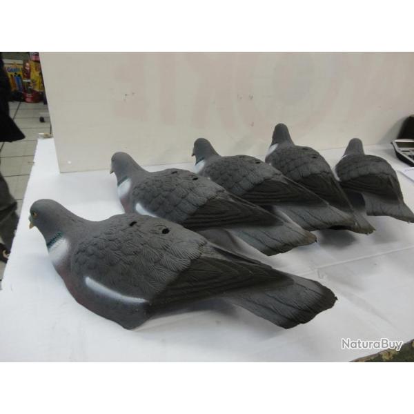 1206- LOT DE 5 FORMES PIGEONS ANGLAIS  - NEUF