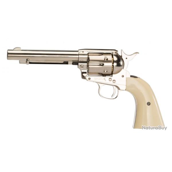 Revolver CO2 Colt Simple Action Army 45 nickel� BB's cal. 4,5 mm