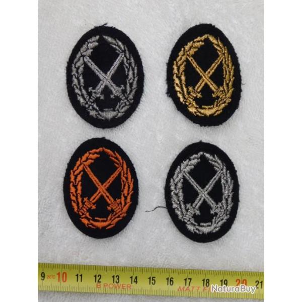 LOT 4 BREVETS CHEF DE SECTION ARMEE FRANCAISE INFANTERIE